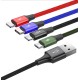 Cablu Baseus CA1T4-A01 Fast 4in1, 2x Lightning, USB-C, MicroUSB, 3.5A, 1.2m, Negru Cablu Baseus CA1T4-A01 Fast 4in1, 2x Lightning, USB-C, MicroUSB, 3.5A, 1.2m, Negru (Cabluri Telefon, CA1T4-A01) by www.silkase.ro