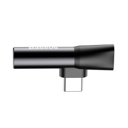 Adaptor Baseus CATL41-01 USB-C la Jack Audio 3.5mm, Negru