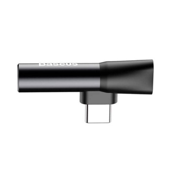 Adaptor Baseus CATL41-01 USB-C la Jack Audio 3.5mm, Negru Adaptor Baseus CATL41-01 USB-C la Jack Audio 3.5mm, Negru (Cabluri Telefon, CATL41-01) by www.silkase.ro