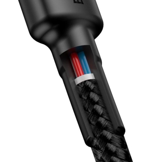 Cablu USB-C Baseus CATKLF-GG1 Cafule 60W 1m Gray/Black Cablu USB-C Baseus CATKLF-GG1 Cafule 60W 1m Gray/Black (Cabluri Telefon, CATKLF-GG1) by www.silkase.ro