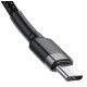 Cablu USB-C Baseus CATKLF-GG1 Cafule 60W 1m Gray/Black Cablu USB-C Baseus CATKLF-GG1 Cafule 60W 1m Gray/Black (Cabluri Telefon, CATKLF-GG1) by www.silkase.ro