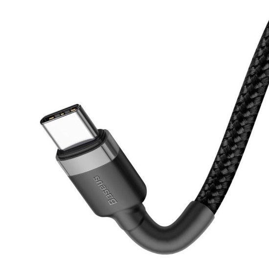 Cablu USB-C Baseus CATKLF-GG1 Cafule 60W 1m Gray/Black Cablu USB-C Baseus CATKLF-GG1 Cafule 60W 1m Gray/Black (Cabluri Telefon, CATKLF-GG1) by www.silkase.ro