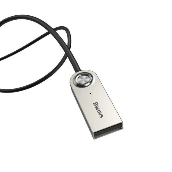 Adaptor Bluetooth 5.0 Baseus CABA01-01 la Jack 3.5mm, Negru Adaptor Bluetooth 5.0 Baseus CABA01-01 la Jack 3.5mm, Negru (Bakr, CABA01-01) by www.silkase.ro