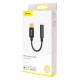 Adaptor Audio Baseus CATL54-01, USB-C (Tata) la Jack 3.5mm (Mama), L54, Negru (Încărcătoare Rețea, CATL54-01) by www.silkase.ro