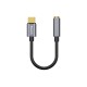 Adaptor Audio Baseus CATL54-0G USB-C Male la 3.5mm Female, L54, Deep Grey Adaptor Audio Baseus CATL54-0G USB-C Male la 3.5mm Female, L54, Deep Grey (Huse Waterproof și Subacvatice, CATL54-0G) by www.silkase.ro
