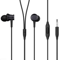 Căști In-Ear Xiaomi Mi, Jack 3.5mm, Negre Căști In-Ear Xiaomi Mi, Jack 3.5mm, Negre