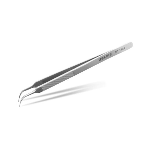 Pensetă Antistatică Curbată RELIFE RT-14SA (Service GSM) (Bakr, 57983110271) by www.silkase.ro