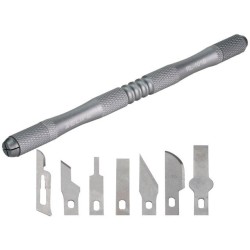 Kit RL-101B pentru Îndepărtarea Lipiciului IC, 7 Lame Interschimbabile