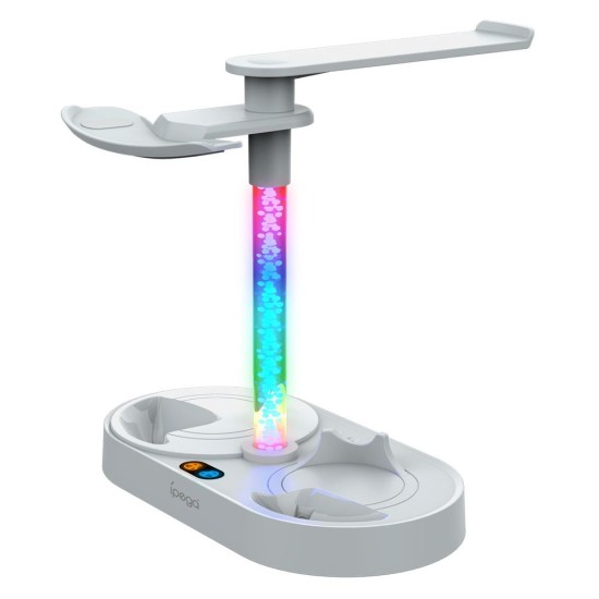 Stand de Încărcare Multifuncțional iPega P5V001 pentru PS VR2 (Bakr, PG-P5V001) by www.silkase.ro