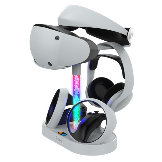 Stand de Încărcare Multifuncțional iPega P5V001 pentru PS VR2 (Bakr, PG-P5V001) by www.silkase.ro