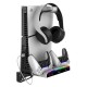 Stand de Perete iPega P5S011 pentru PS5/Slim/Pro cu Stație Încărcare Controllere (Bakr, PG-P5S011) by www.silkase.ro