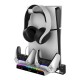 Stand de Perete iPega P5S011 pentru PS5/Slim/Pro cu Stație Încărcare Controllere (Bakr, PG-P5S011) by www.silkase.ro