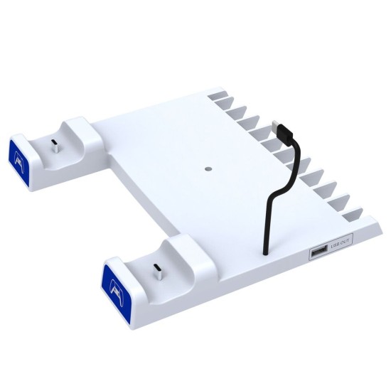 Stand Multifuncțional de Încărcare iPega P5S009 pentru PS5 Slim, Alb Stand Multifuncțional de Încărcare iPega P5S009 pentru PS5 Slim, Alb (Bakr, PG-P5S009) by www.silkase.ro