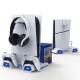 Stand Multifuncțional iPega P5S023 cu Răcire și RGB pentru PS5/Slim/Pro, Alb Stand Multifuncțional iPega P5S023 cu Răcire și RGB pentru PS5/Slim/Pro, Alb (Bakr, PG-P5S023) by www.silkase.ro