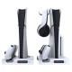 Stand Multifuncțional iPega P5S006 cu Răcire, Încărcare și RGB pentru PS5 Slim, Alb (Bakr, PG-P5S006) by www.silkase.ro