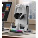 Stand Multifuncțional iPega P5S006 cu Răcire, Încărcare și RGB pentru PS5 Slim, Alb (Bakr, PG-P5S006) by www.silkase.ro