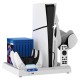 Stand All-in-One iPega P5S028 cu Răcire și RGB pentru PS5/Slim/Pro, Alb Stand All-in-One iPega P5S028 cu Răcire și RGB pentru PS5/Slim/Pro, Alb (Bakr, PG-P5S028) by www.silkase.ro