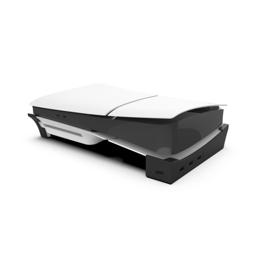 Stand Orizontal iPega P5S008A cu Hub USB pentru PS5 Slim și PS5 Pro, Negru Stand Orizontal iPega P5S008A cu Hub USB pentru PS5 Slim și PS5 Pro, Negru (Bakr, PG-P5S008A) by www.silkase.ro