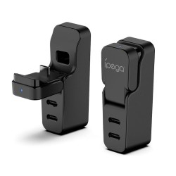 Stație de Încărcare iPega P5S040 pentru Controllere PS5 Slim / PS5 Pro, Neagră