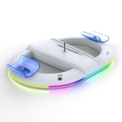 Stand Vertical de Încărcare iPega P5S045 cu RGB pentru PS5 Slim / PS5 Pro, Alb Stand Vertical de Încărcare iPega P5S045 cu RGB pentru PS5 Slim / PS5 Pro, Alb