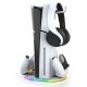 Stand Vertical de Încărcare iPega P5S045 cu RGB pentru PS5 Slim / PS5 Pro, Alb Stand Vertical de Încărcare iPega P5S045 cu RGB pentru PS5 Slim / PS5 Pro, Alb (Bakr, PG-P5S045) by www.silkase.ro