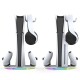 Stand Vertical de Încărcare iPega P5S045 cu RGB pentru PS5 Slim / PS5 Pro, Alb Stand Vertical de Încărcare iPega P5S045 cu RGB pentru PS5 Slim / PS5 Pro, Alb (Bakr, PG-P5S045) by www.silkase.ro