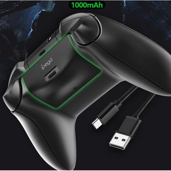 Acumulator iPega XBX001 pentru Controller Xbox Series X/S, 1000mAh Acumulator iPega XBX001 pentru Controller Xbox Series X/S, 1000mAh (Bakr, PG-XBX001) by www.silkase.ro