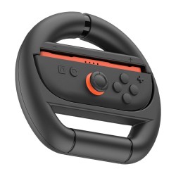 Volan de Curse iPega SW2054 pentru Joy-Con Nintendo Switch 2, Negru