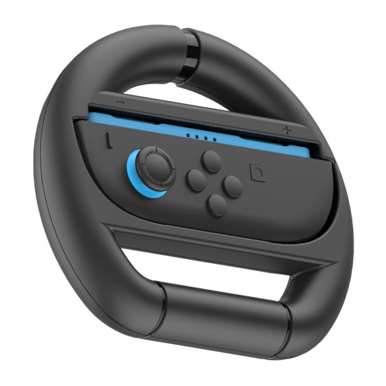 Volan de Curse iPega SW2054 pentru Joy-Con Nintendo Switch 2, Negru (Bakr, PG-SW2054) by www.silkase.ro