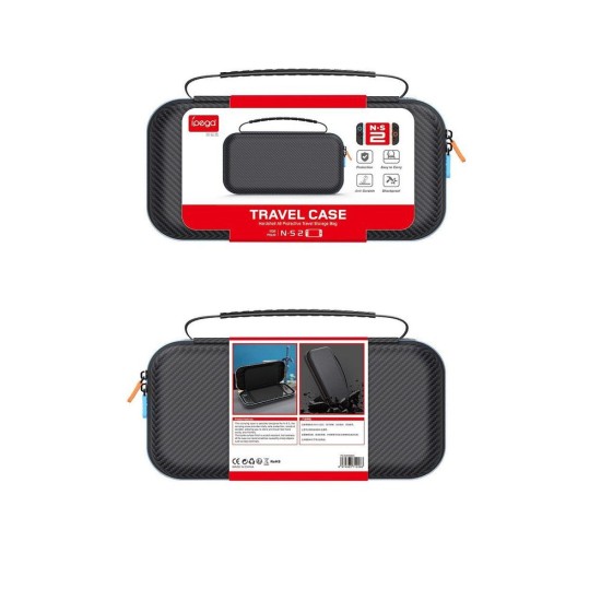 Husă de Protecție iPega SW2005A pentru Nintendo Switch 2, Neagră Husă de Protecție iPega SW2005A pentru Nintendo Switch 2, Neagră (Bakr, PG-SW2005A) by www.silkase.ro
