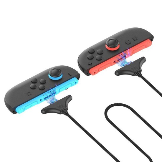 Set 2 Cabluri Încărcare iPega SW2119A (3m) pentru Joy-Con Nintendo Switch 2, Roșu/Albastru Set 2 Cabluri Încărcare iPega SW2119A (3m) pentru Joy-Con Nintendo Switch 2, Roșu/Albastru (Bakr, PG-SW2119A) by www.silkase.ro