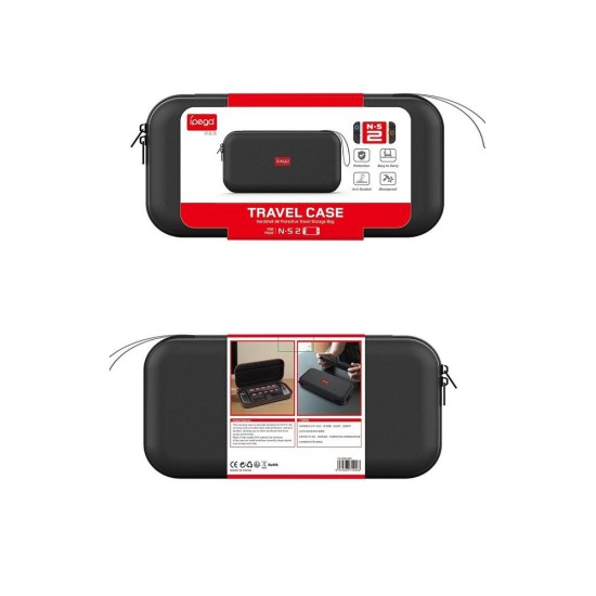 Husă de Protecție Subțire (Thin Case) iPega SW2193P pentru Nintendo Switch 2, Neagră Husă de Protecție Subțire (Thin Case) iPega SW2193P pentru Nintendo Switch 2, Neagră (Bakr, PG-SW2193P) by www.silkase.ro