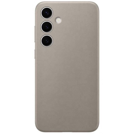 Husa Originala Samsung Vegan Leather Cover pentru Galaxy S24+, Gri (Taupe) (Bakr, GP-FPS926HCAAW) by www.silkase.ro
