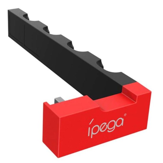 Stație de Încărcare iPega 9186 pentru N-Switch și Joy-Con, Negru/Roșu (Bakr, PG-9186) by www.silkase.ro