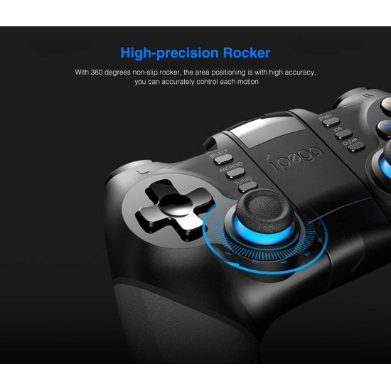 Gamepad Wireless iPega 9156, Bluetooth 2.4GHz, Compatibil Fortnite, Android, iOS, PS3, PC, Android TV, N-Switch Gamepad Wireless iPega 9156, Bluetooth 2.4GHz, Compatibil Fortnite, Android, iOS, PS3, PC, Android TV, N-Switch (Cabluri Telefon, PG-9156) by www.silkase.ro