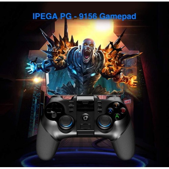 Gamepad Wireless iPega 9156, Bluetooth 2.4GHz, Compatibil Fortnite, Android, iOS, PS3, PC, Android TV, N-Switch Gamepad Wireless iPega 9156, Bluetooth 2.4GHz, Compatibil Fortnite, Android, iOS, PS3, PC, Android TV, N-Switch (Cabluri Telefon, PG-9156) by www.silkase.ro