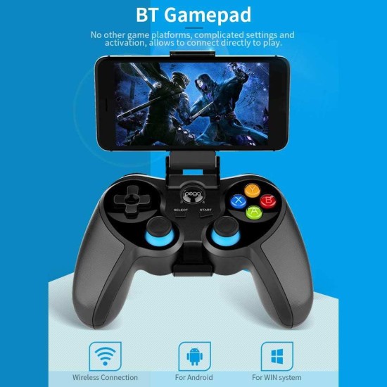 Gamepad iPega 9157 Bluetooth pentru Android/iOS/PC/Android TV/N-Switch Gamepad iPega 9157 Bluetooth pentru Android/iOS/PC/Android TV/N-Switch (Bakr, PG-9157) by www.silkase.ro