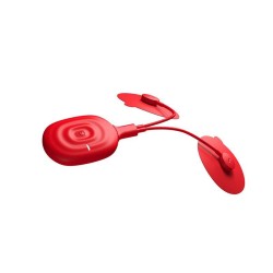 Stimulator muscular Therabody PowerDot 2.0 Uno, rosu, wireless, compact, 60,4x43,5x13,6mm Stimulator muscular Therabody PowerDot 2.0 Uno, rosu, wireless, compact, 60,4x43,5x13,6mm