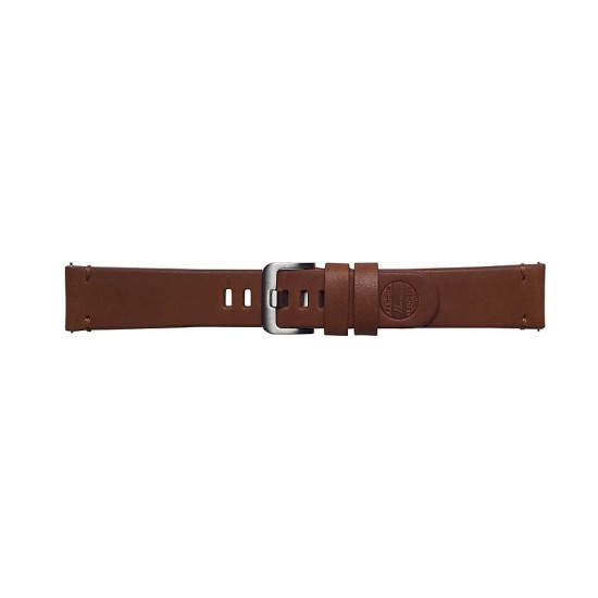 Curea Originală Samsung Braloba Essex pentru Galaxy Watch, Piele, Maro (Bakr, GP-R805BREECAB) by www.silkase.ro