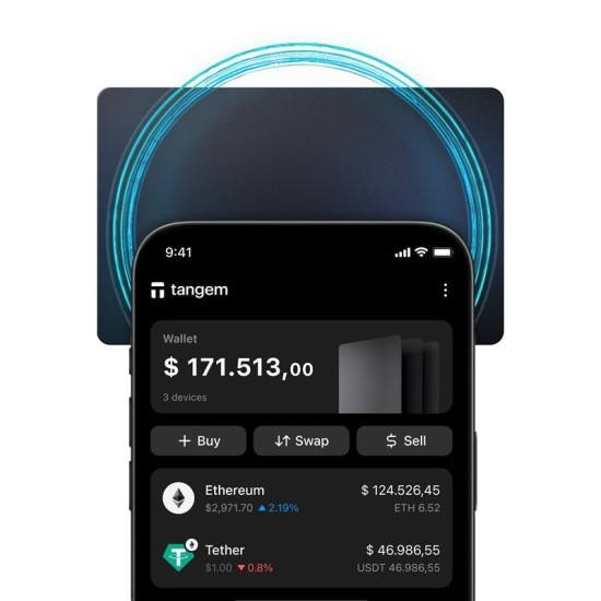 Portofel Crypto Tangem Wallet - Set 3 Carduri, Ediție Stealth Portofel Crypto Tangem Wallet - Set 3 Carduri, Ediție Stealth (Crypto Wallet, TG-STEALTH) by www.silkase.ro