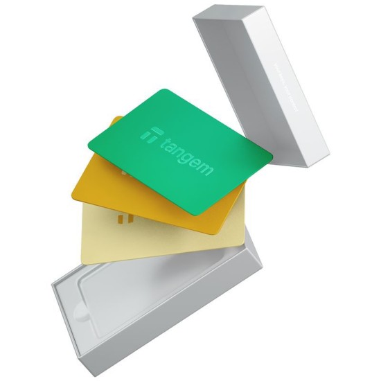 Portofel hardware crypto Tangem Wallet - set 3 carduri, editia Sun Drop (Tangem, Ingredi) by www.silkase.ro Portofel hardware crypto Tangem Wallet - set 3 carduri, editia Sun Drop (Crypto Wallet, TG-SPRING2) by www.silkase.ro