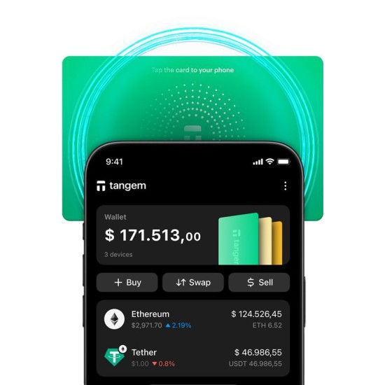Portofel hardware crypto Tangem Wallet - set 3 carduri, editia Sun Drop (Tangem, Ingredi) by www.silkase.ro Portofel hardware crypto Tangem Wallet - set 3 carduri, editia Sun Drop (Crypto Wallet, TG-SPRING2) by www.silkase.ro