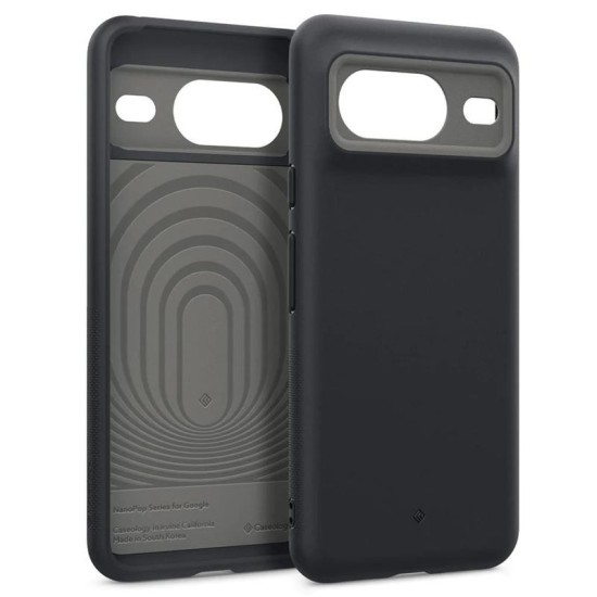 Husa telefon, Spigen Caseology Nano Pop, Carbon, protectie Mil-Grade, Pentru Google Pixel 8, negru-gri, 14.62x6.63cm (Spigen, Pixel 8) by www.silkase.ro Husa telefon, Spigen Caseology Nano Pop, Carbon, protectie Mil-Grade, Pentru Google Pixel 8, negru-gri, 14.62x6.63cm (Pixel 8, ACS06301) by www.silkase.ro