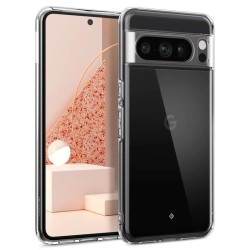 Husa telefon, Spigen, Policarbonat, pentru Google Pixel 8 Pro, transparenta, 15.81x7.22cm
