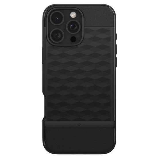 Husa Spigen Caseology Parallax Mag pentru iPhone 16 Pro, negru (iPhone 15 Pro, ACS08169) by www.silkase.ro