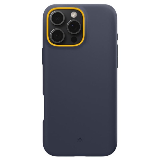 Husa Spigen Caseology Nano Pop Mag pentru iPhone 16 Pro, albastru marin si galben (iPhone 15 Pro, ACS08172) by www.silkase.ro