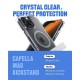 Husa Caseology Capella MagSafe Kickstand compatibila cu iPhone 16 Pro Gray (iPhone 15 Pro, ACS08185) by www.silkase.ro