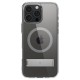 Husa Caseology Capella MagSafe Kickstand compatibila cu iPhone 16 Pro Gray (iPhone 15 Pro, ACS08185) by www.silkase.ro