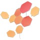 Kit de pornire 9 panouri hexagonale Nanoleaf Shapes (Diverse accesorii, NL42-0002HX-9PK) by www.silkase.ro