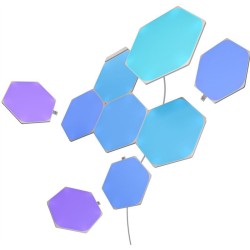Kit de pornire 9 panouri hexagonale Nanoleaf Shapes Kit de pornire 9 panouri hexagonale Nanoleaf Shapes